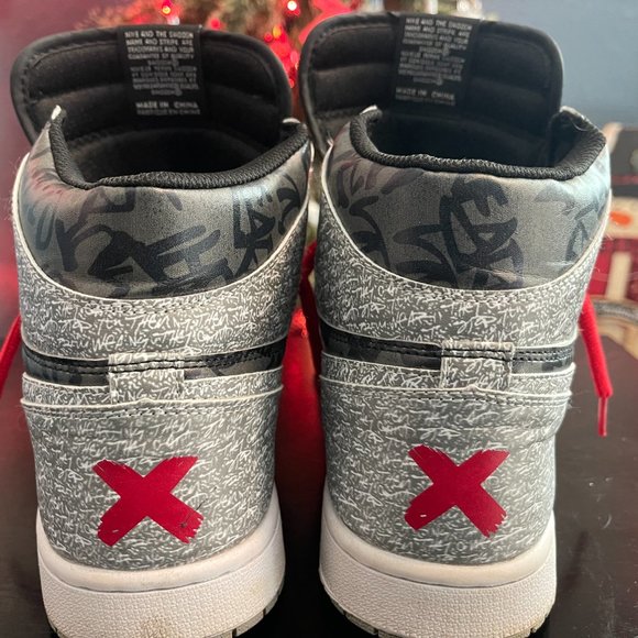 Mens Size 13 Air Jordan High Shoes X - Picture 4 of 5